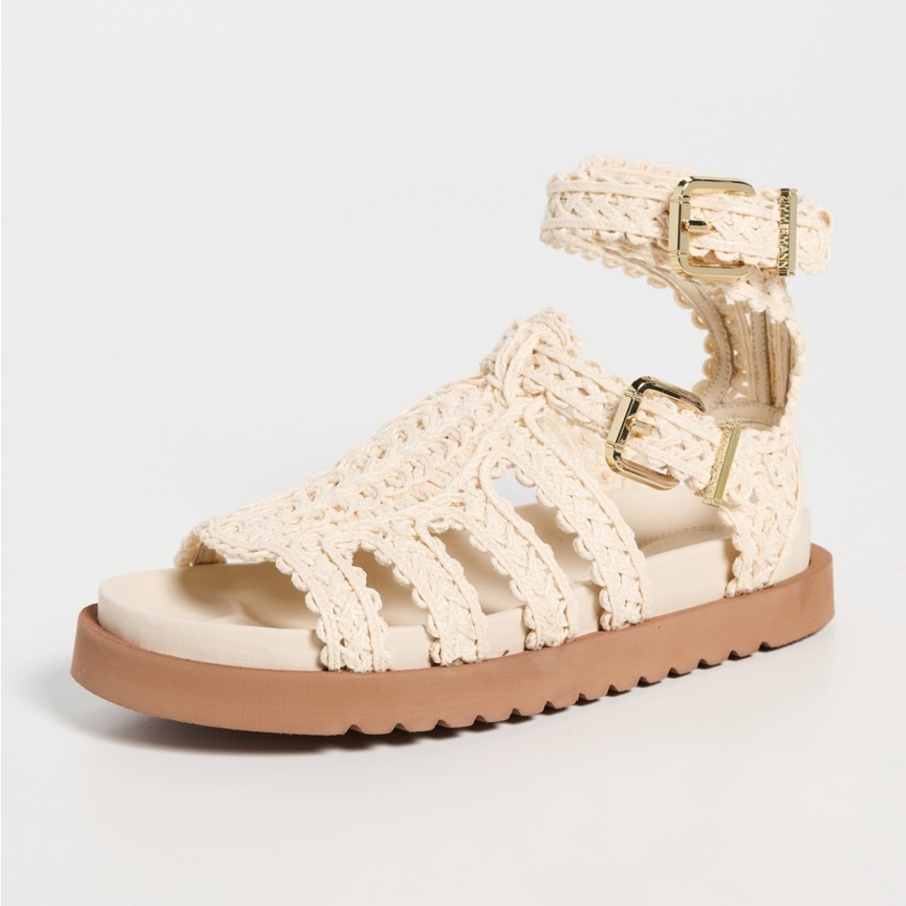 Zimmermann Goldie Gladiator sandals